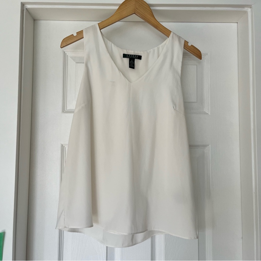 White Ralph Lauren tank
